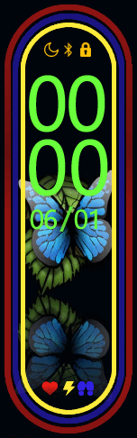 Xiaomi Mi Band 6 手表表盘