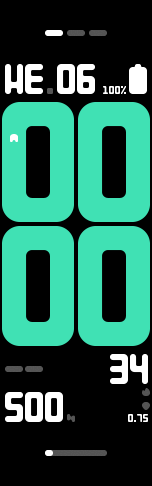 Xiaomi Mi Band 6 手表表盘