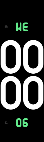 Xiaomi Mi Band 6 手表表盘