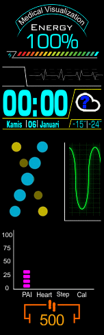 Xiaomi Mi Band 6 手表表盘