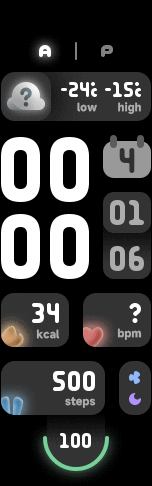 Xiaomi Mi Band 6 手表表盘