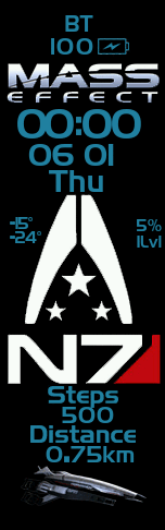 Xiaomi Mi Band 6 手表表盘