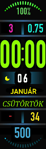 Xiaomi Mi Band 6 手表表盘