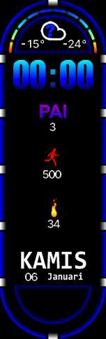 Xiaomi Mi Band 6 手表表盘