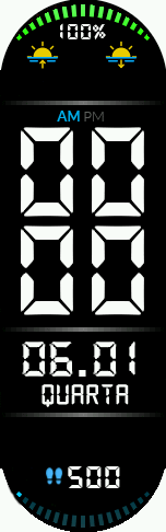 Xiaomi Mi Band 6 手表表盘