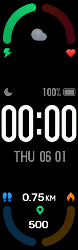 Xiaomi Mi Band 6 手表表盘