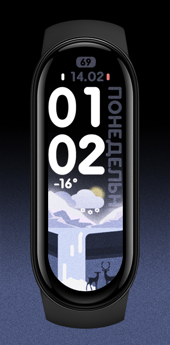 Xiaomi Mi Band 6 手表表盘