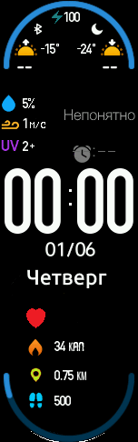 Xiaomi Mi Band 6 手表表盘