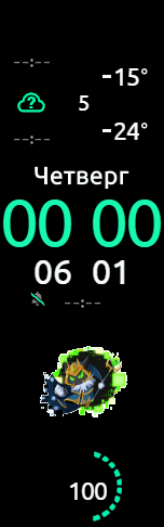 Xiaomi Mi Band 6 手表表盘