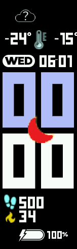 Xiaomi Mi Band 6 手表表盘