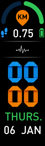 Xiaomi Mi Band 6 手表表盘