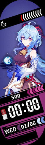 Xiaomi Mi Band 6 手表表盘