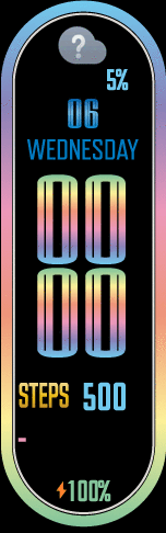 Xiaomi Mi Band 6 手表表盘