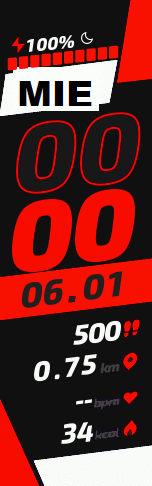 Xiaomi Mi Band 6 手表表盘