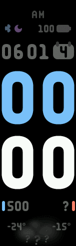 Xiaomi Mi Band 6 手表表盘