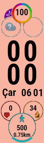 Xiaomi Mi Band 6 手表表盘