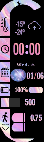 Xiaomi Mi Band 6 手表表盘