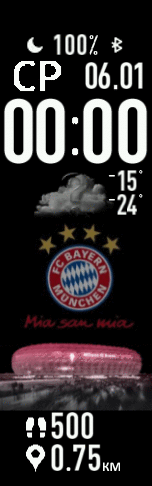 Xiaomi Mi Band 6 手表表盘