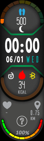 Xiaomi Mi Band 6 手表表盘