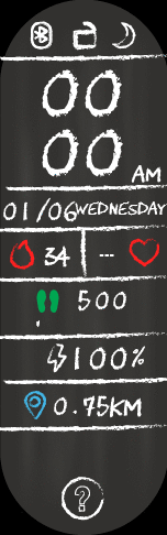 Xiaomi Mi Band 6 手表表盘