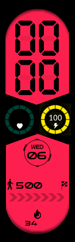 Xiaomi Mi Band 6 手表表盘