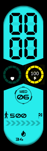 Xiaomi Mi Band 6 手表表盘