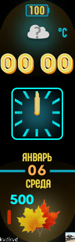 Xiaomi Mi Band 6 手表表盘