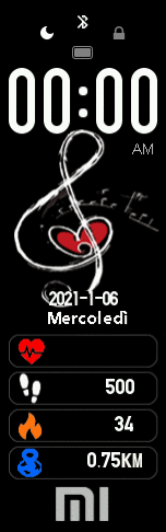 Xiaomi Mi Band 6 手表表盘