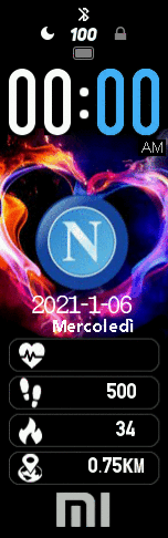 Xiaomi Mi Band 6 手表表盘