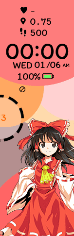 Xiaomi Mi Band 6 手表表盘