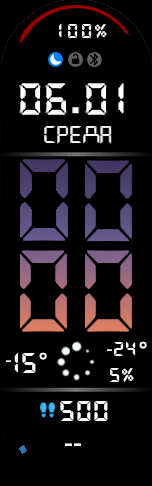 Xiaomi Mi Band 6 手表表盘