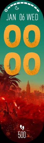 Xiaomi Mi Band 6 手表表盘