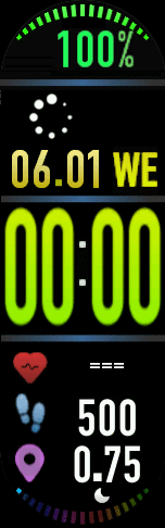 Xiaomi Mi Band 6 手表表盘