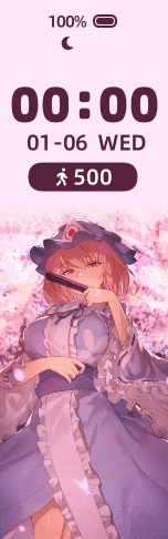 Xiaomi Mi Band 6 手表表盘