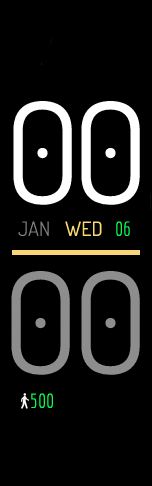 Xiaomi Mi Band 6 手表表盘