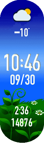 Xiaomi Mi Band 6 手表表盘