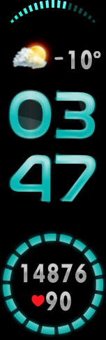 Xiaomi Mi Band 6 手表表盘