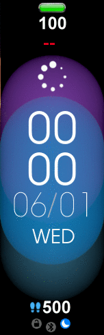 Xiaomi Mi Band 6 手表表盘