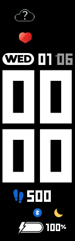 Xiaomi Mi Band 6 手表表盘