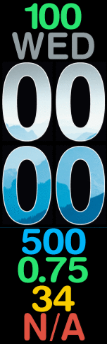 Xiaomi Mi Band 6 手表表盘