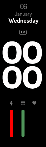 Xiaomi Mi Band 6 手表表盘