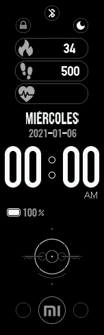 Xiaomi Mi Band 6 手表表盘