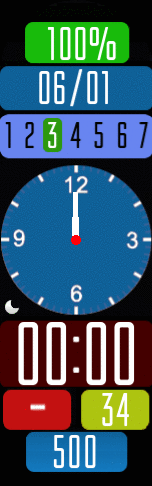 Xiaomi Mi Band 6 手表表盘