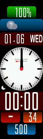 Xiaomi Mi Band 6 手表表盘