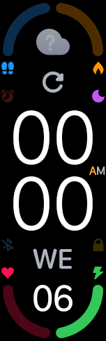 Xiaomi Mi Band 6 手表表盘