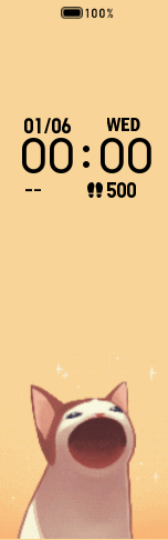 Xiaomi Mi Band 6 手表表盘