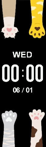 Xiaomi Mi Band 6 手表表盘