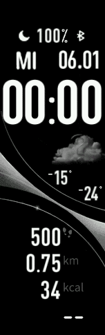 Xiaomi Mi Band 6 手表表盘