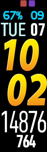 Xiaomi Mi Band 6 手表表盘