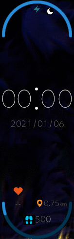 Xiaomi Mi Band 6 手表表盘